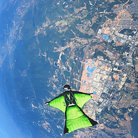 翼云跳伞查干湖基地