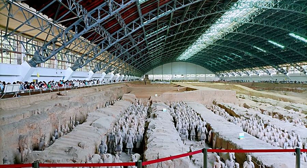 秦始皇兵马俑1号陪葬坑