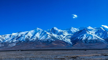 玉珠峰冰川观景点