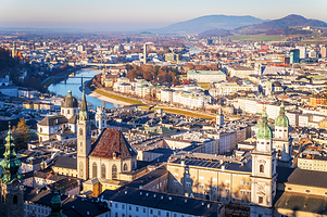 萨尔茨堡老城区