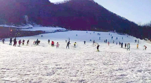 黄河石林滑雪场