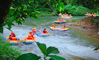 南昆山大观园昆山峡漂流