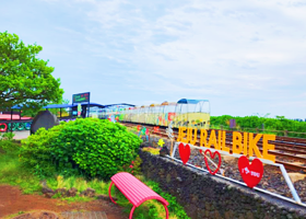 济州铁轨自行车