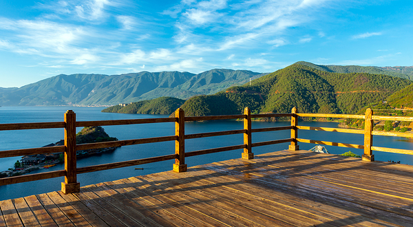 泸沽湖风景区-观景台