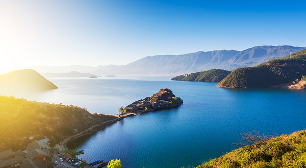 泸沽湖风景区-观景台