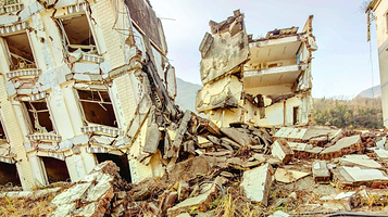 北川老县城地震遗址