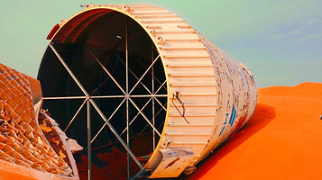 中国腾格里沙漠-梦想之城