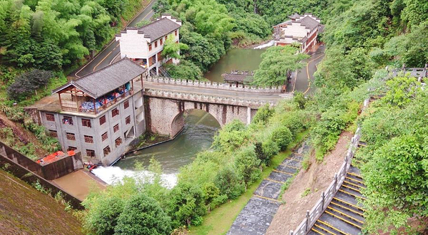 大觉山漂流