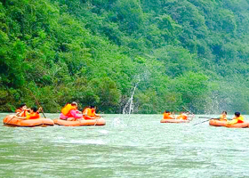 鱼泉河漂流