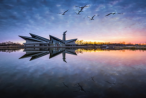 丹顶鹤湿地生态旅游区