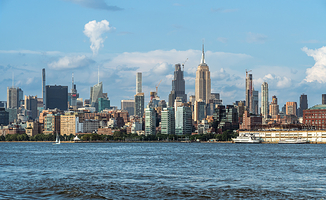 曼哈顿中城天际线