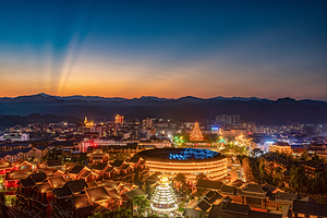 中国三江大侗寨景区