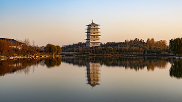 灞渭桥车游湿地公园