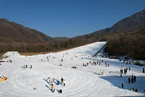 光雾山大坝滑雪场