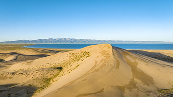 青海湖金沙湾自然保护区