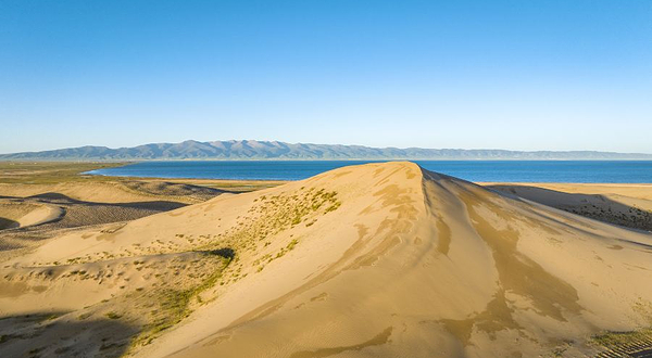 青海湖金沙湾自然保护区