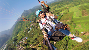 秦岭涝峪口飞行基地