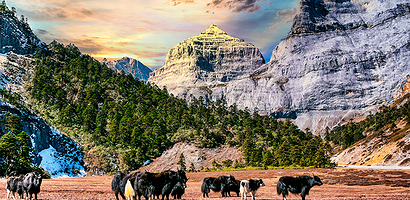 香格里拉巴拉格宗风景名胜区