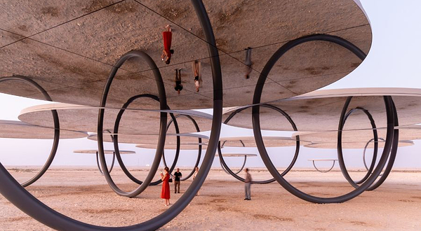 Shadows Travelling on the Sea of the Day - by Olafur Eliasson