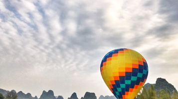 阳光半岛热气球飞行体验