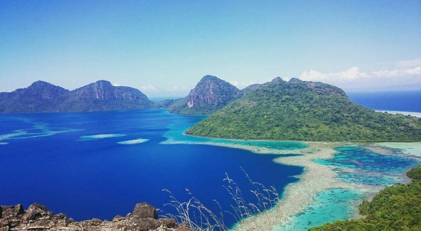 Bohey Dulang Hike Overlook