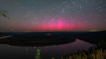 龙江第一湾风景区观景台