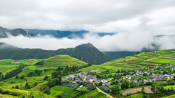 香格里拉哈巴雪山观景台