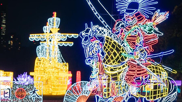 大阪城Illuminage灯光秀