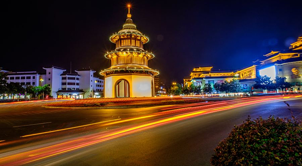 东栅景区文昌阁(新华路)