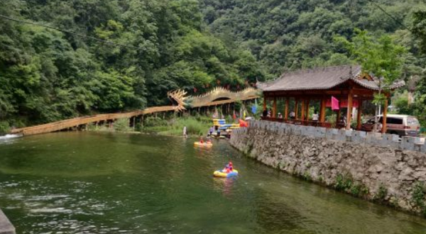 金丝峡丹江漂流