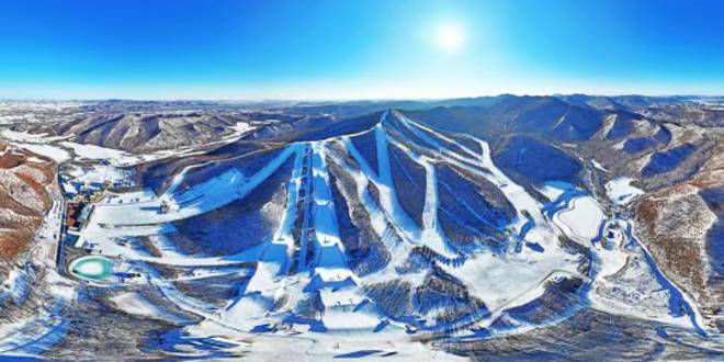 扎兰屯金龙山滑雪场