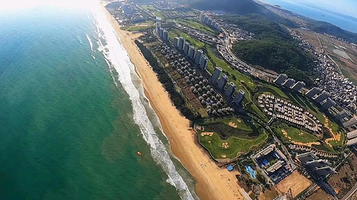 阳江海陵岛海上跳伞基地