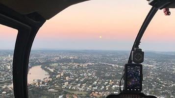 布里斯班直升机城市观光