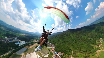 广州佳松岭滑翔伞基地