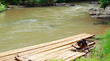 竹筏漂流