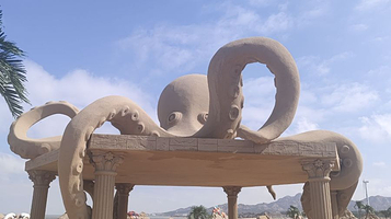 布鲁维斯沙雕艺术园区