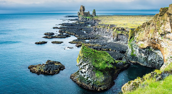 Londrangar Basalt Cliffs