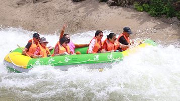 大连步云山云水谷漂流