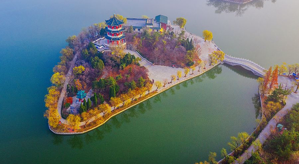 莱西月湖公园