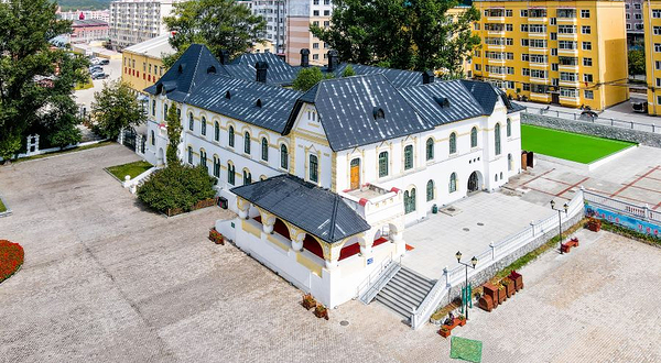 绥芬河铁路大白楼