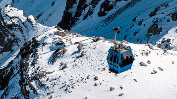 冰川公园大索道