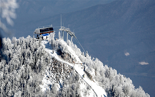 亚布力新体委滑雪场