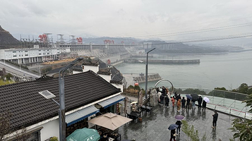 三峡大坝观景平台
