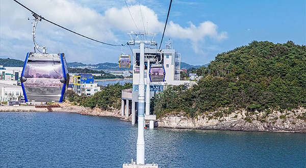 济扶岛海上缆车