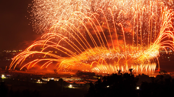 八代全国花火竞技大会