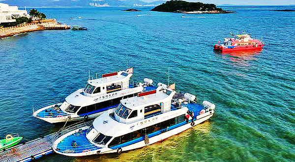 千岛海上客运游船