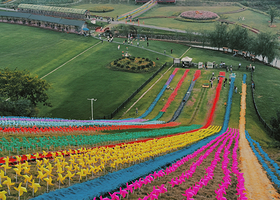 庐山西海花千谷