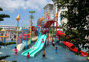 马六甲金沙湾水上乐园