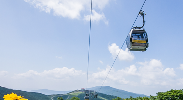 High1度假村sky 1340缆车