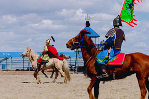 大型马术实景剧《蒙古马颂》